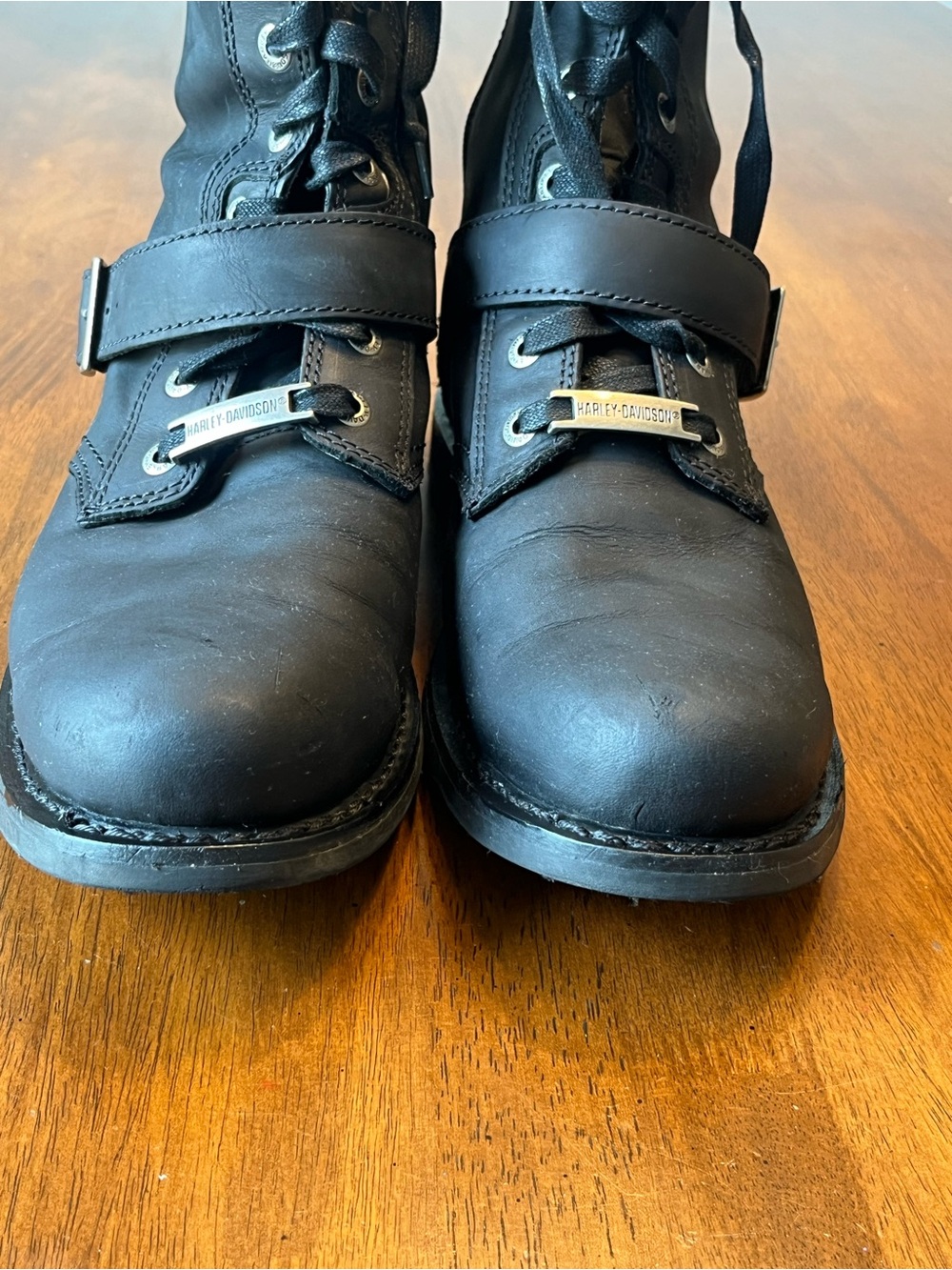 Harley Davidson Ranger Moto Harness Leather Riding Boots Mens 11 - Picture 8 of 14